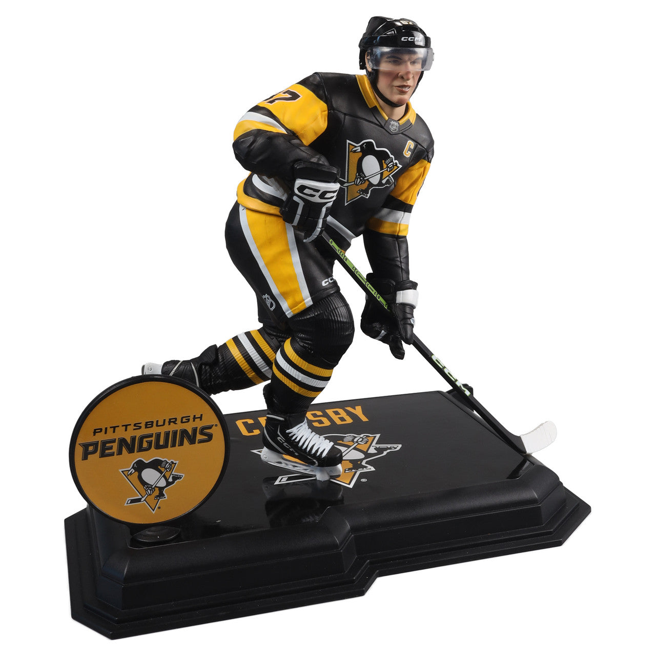 Sidney Crosby Pittsburgh Penguins NHL McFarlane Toys Home Uniform Legacy Series 7" Action Figure