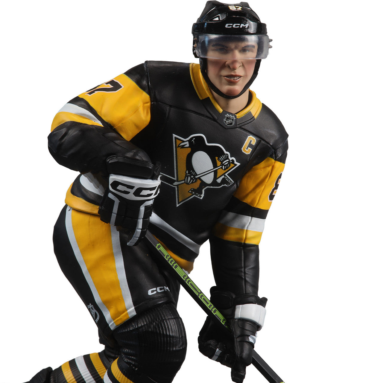 Sidney Crosby Pittsburgh Penguins NHL McFarlane Toys Home Uniform Legacy Series 7" Action Figure