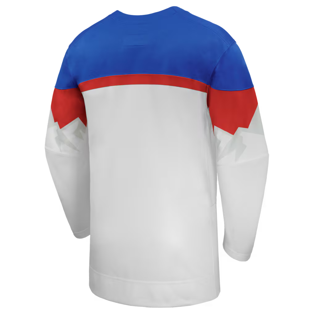 Slovakia Hockey IIHF Nike Men's White 2026 Replica Jersey