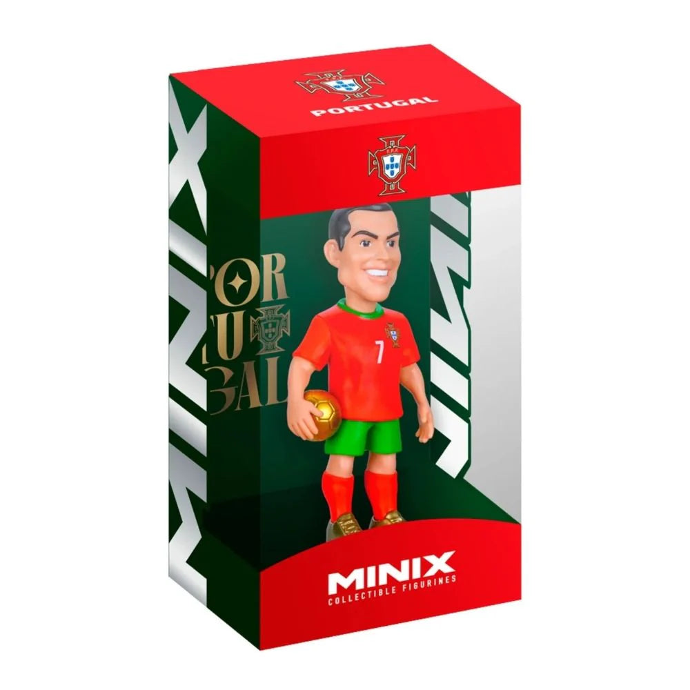 Cristiano Ronaldo Portugal National Team FIFA Minix Collectible Football Stars Figurines