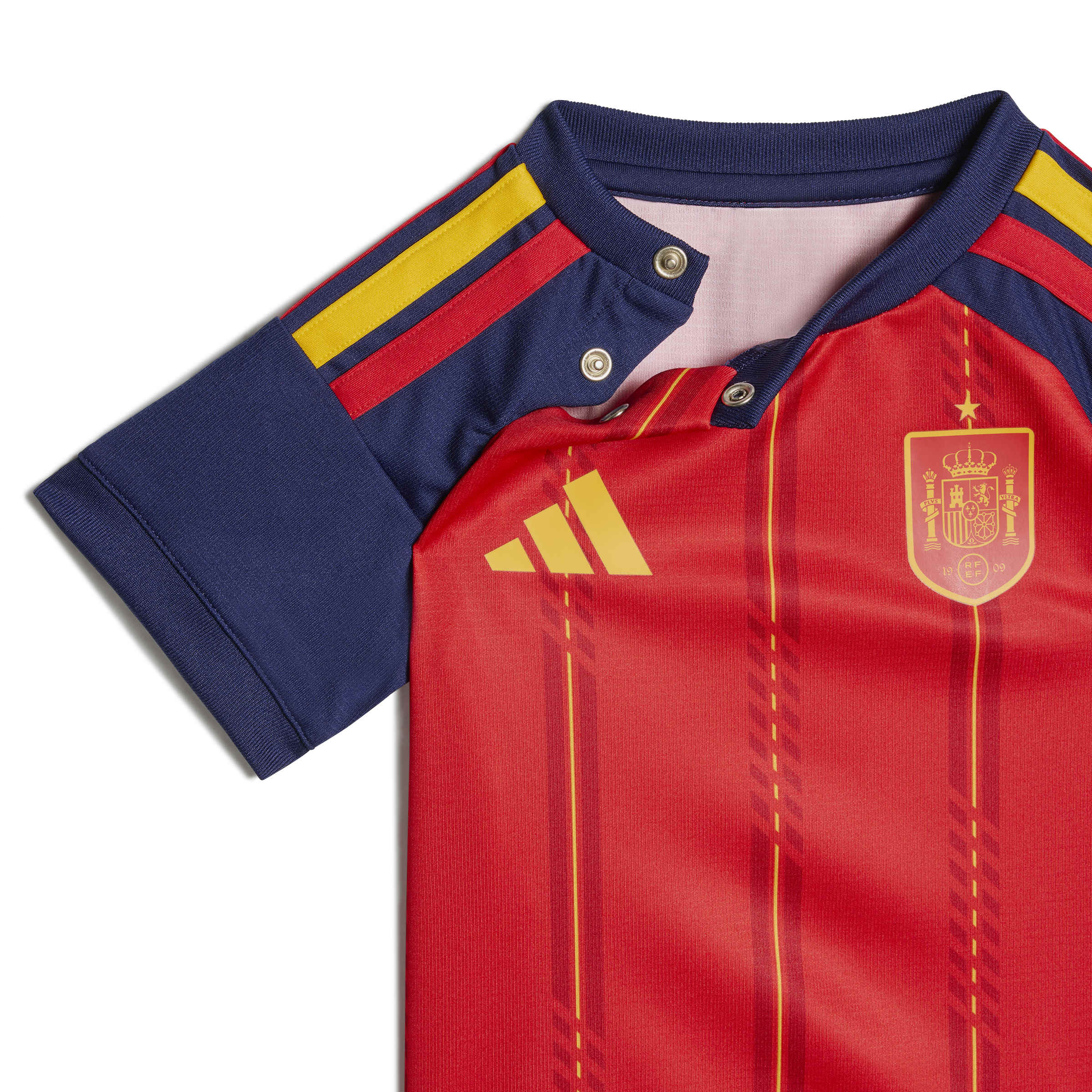 Maillot domicile réplique rouge pour bébé de l'équipe nationale espagnole FIFA Adidas 2025/26