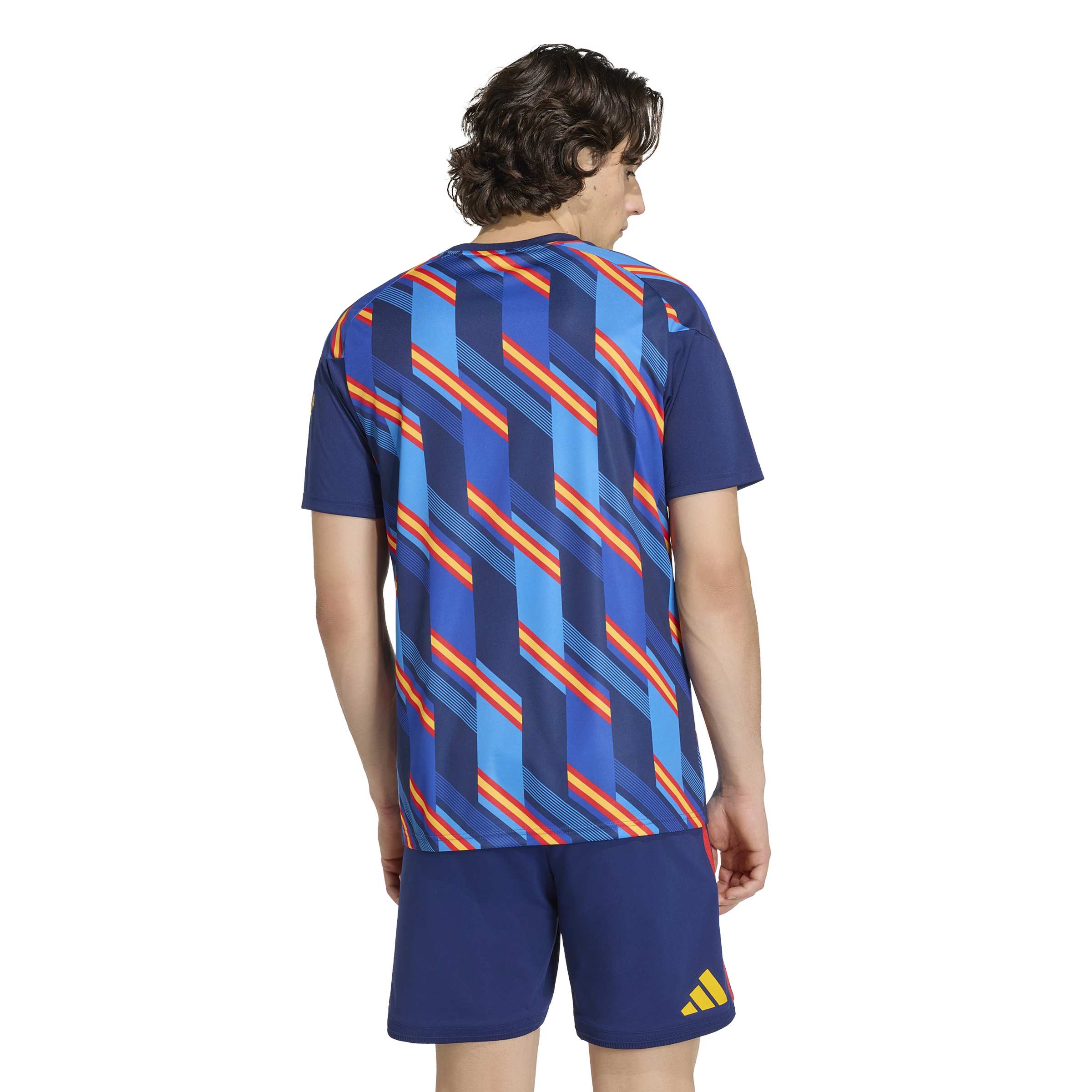 Spain National Team FIFA Adidas Men's Blue 2026 Pre-Match Jersey