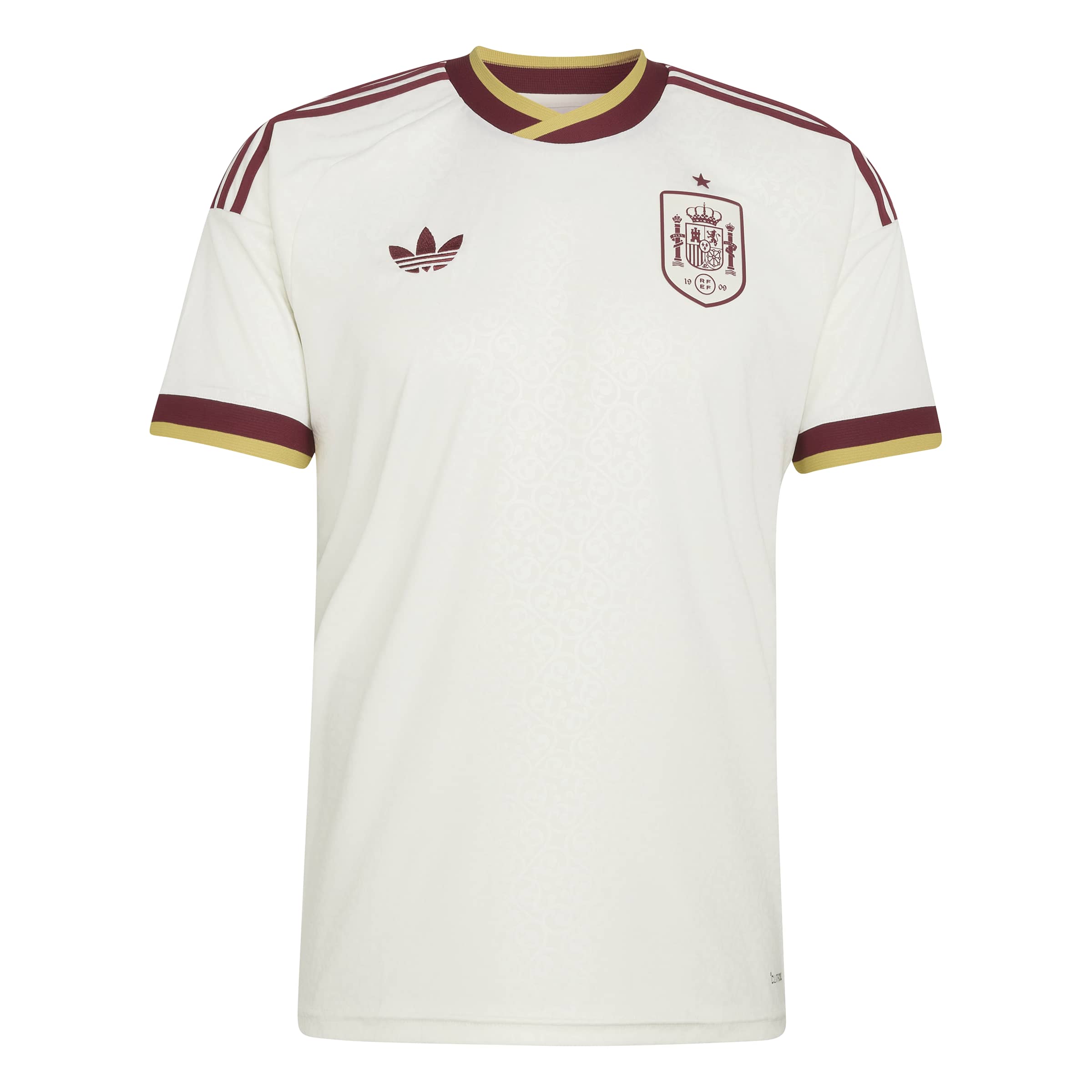 Spain National Team FIFA Adidas Men's Off-White 2026 Replica Away Jersey