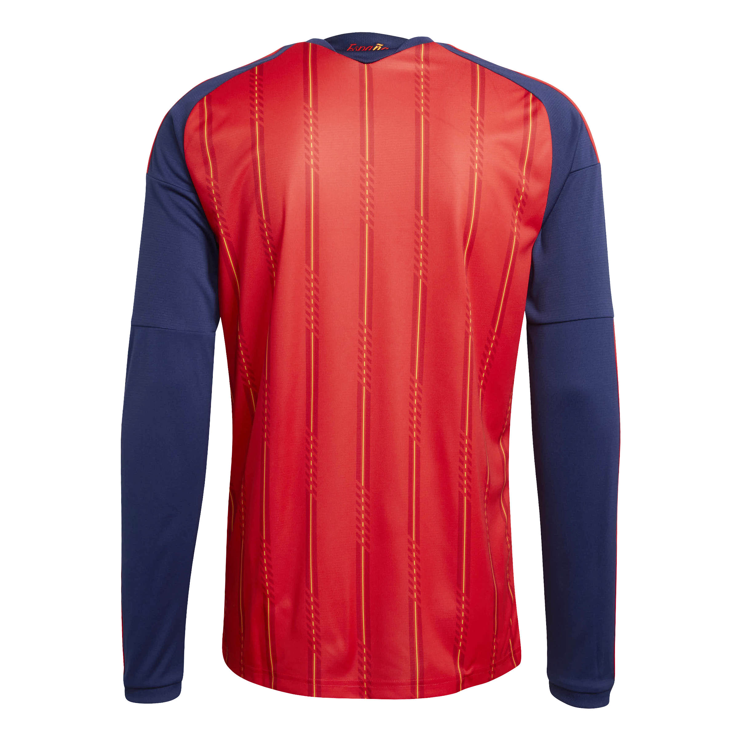 Spain National Team FIFA Adidas Men's Red 2025/26 Replica Long Sleeve Jersey