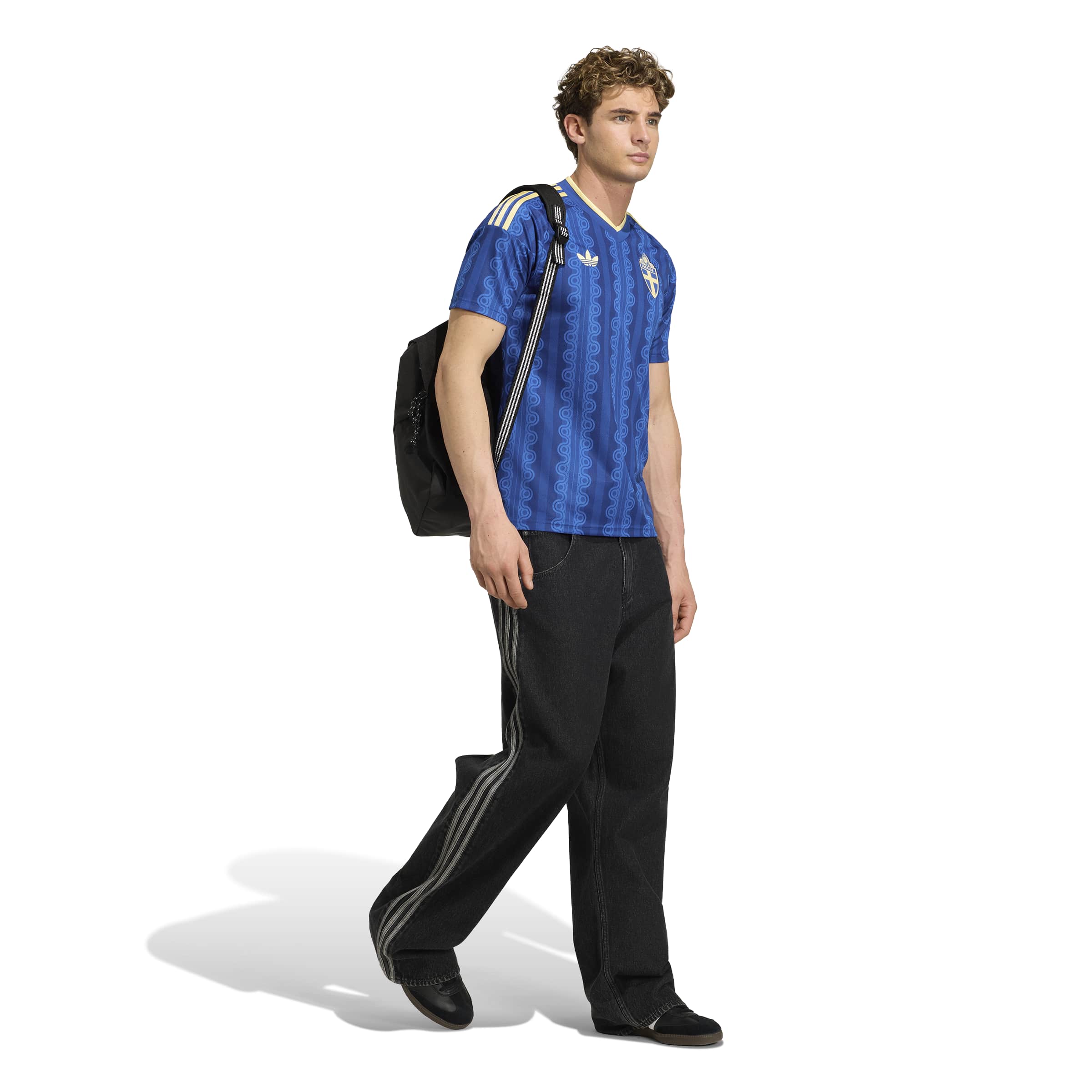 Sweden National Team FIFA Adidas Men's Navy 2026 Replica Away Jersey