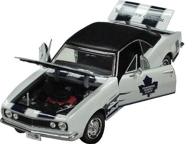 Toronto Maple Leafs NHL Top Dog 1:18 1967 Chevy Camaro Diecast Car