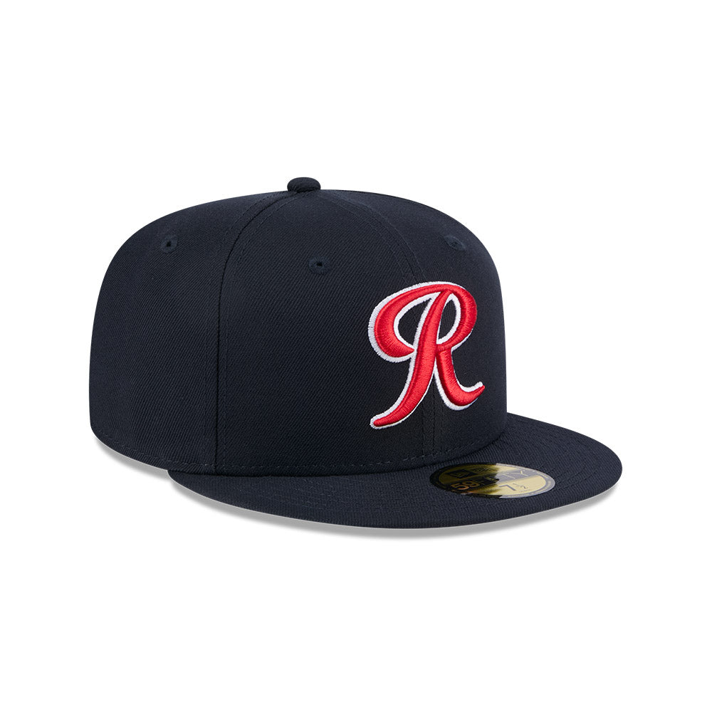 Tacoma Rainiers MiLB New Era Men's Navy 59Fifty Alternate Authentic Collection Fitted Hat