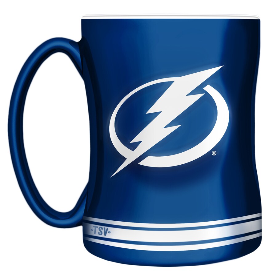 Tampa Bay Lightning NHL TSV 14oz Blue Sculpted Mug