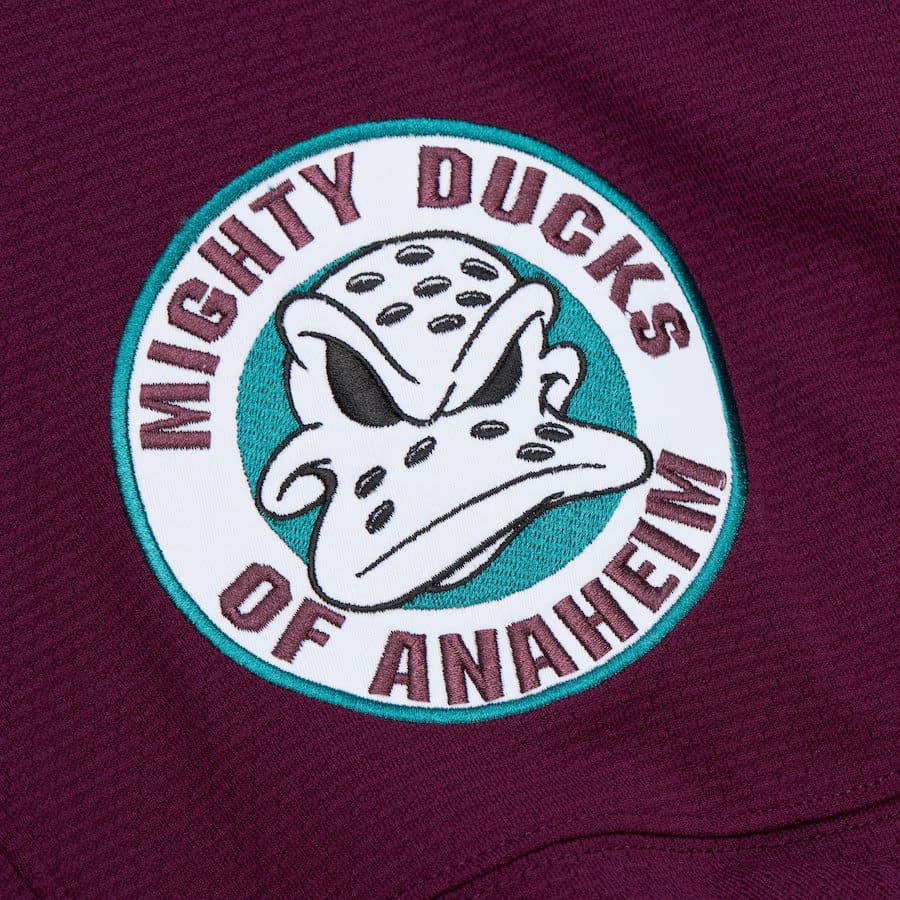 Teemu Selanne Anaheim Ducks NHL Mitchell & Ness Men's Purple 1996-97 Power Play Authentic Jersey