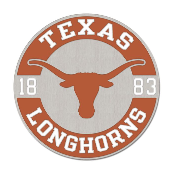 Épingle en émail de collection WinCraft NCAA des Texas Longhorns