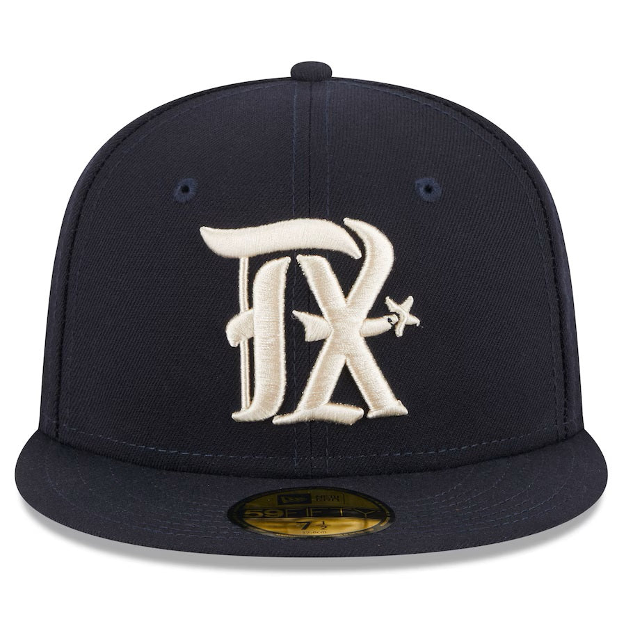 Texas Rangers MLB New Era Men's Dark Navy 59Fifty 2023 City Connect Fitted Hat