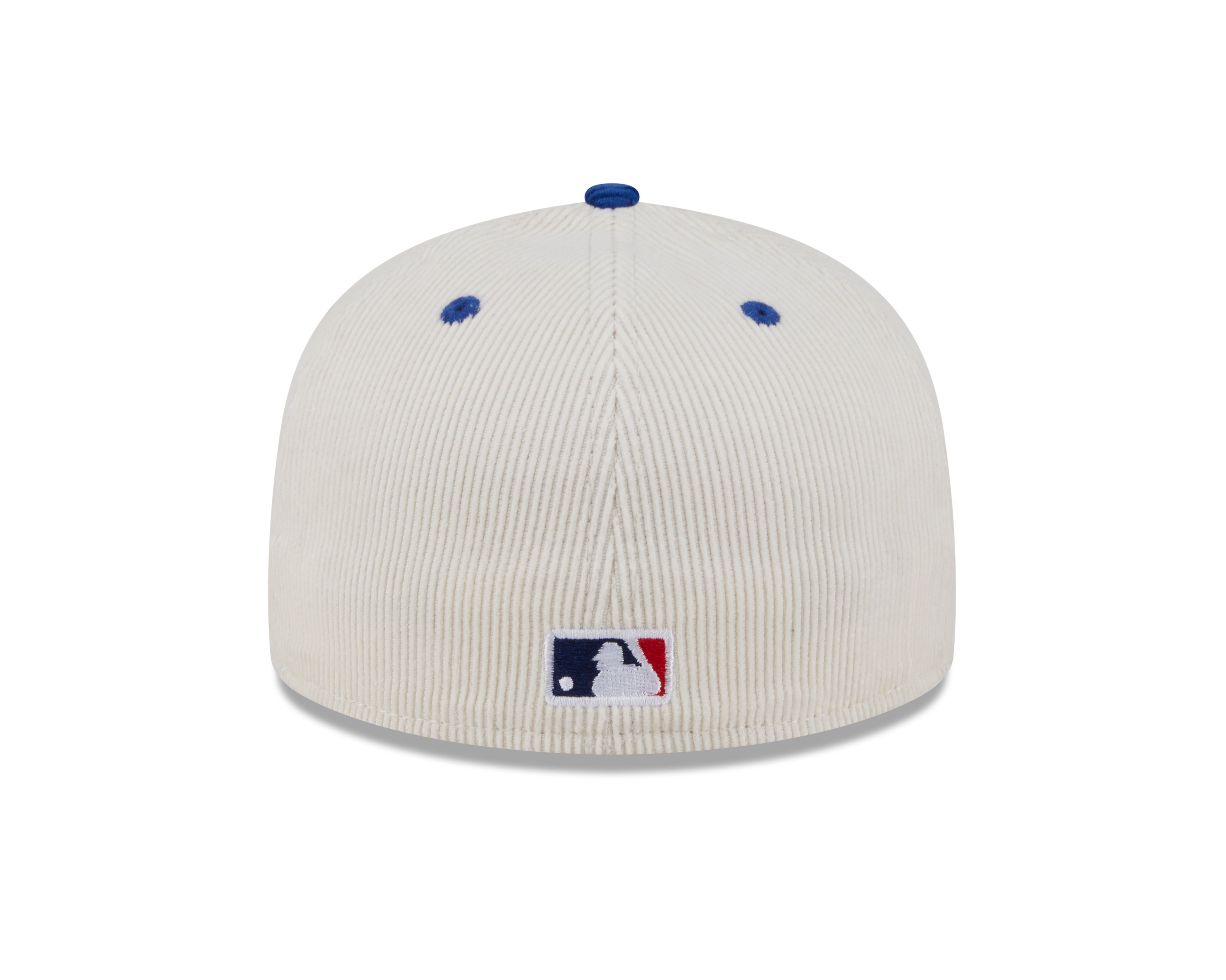 Toronto Blue Jays MLB New Era Men's Cream 59Fifty Two Tone Cord Fitted Hat