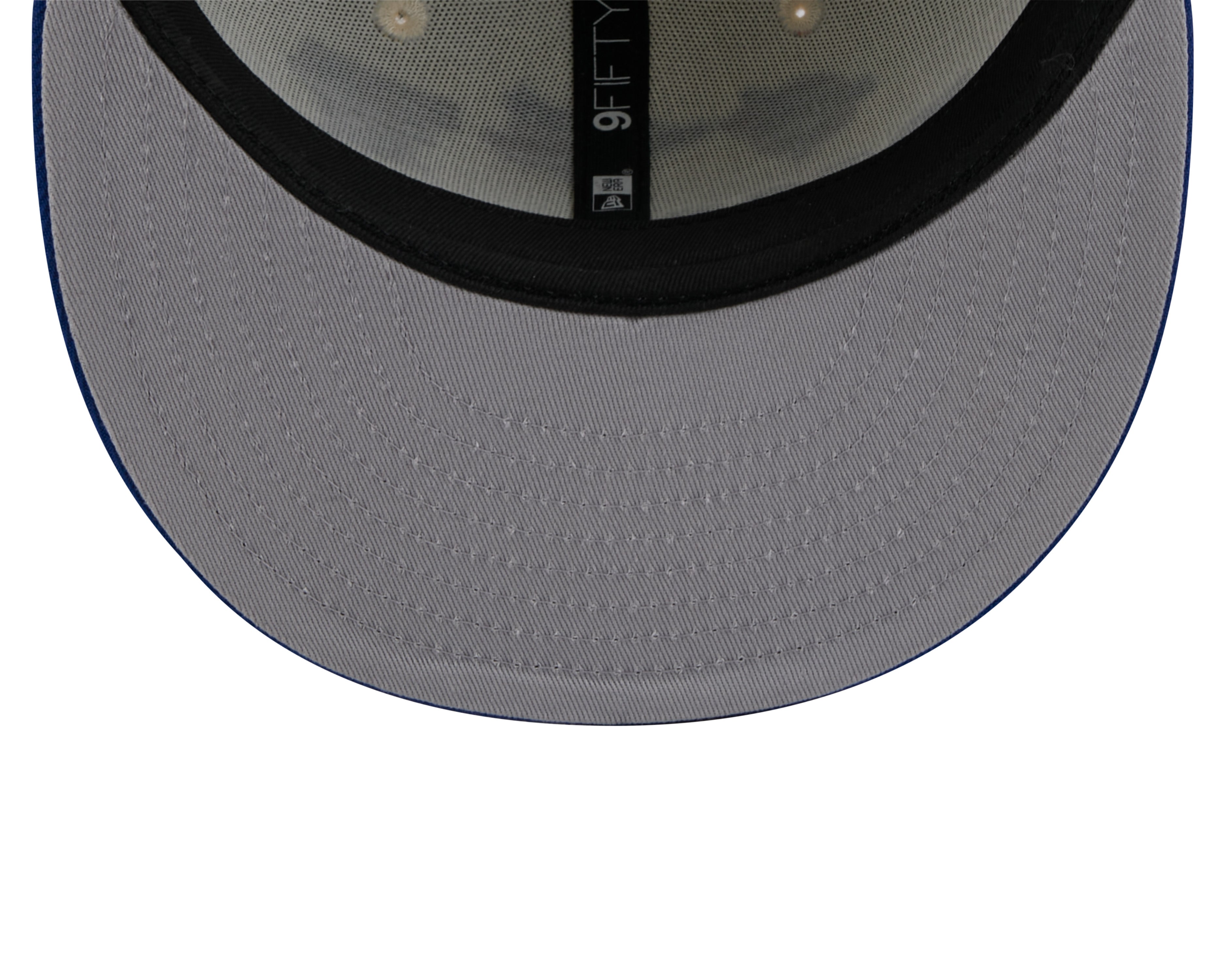 Casquette à visière ajustable 9Fifty Archive bicolore crème/bleu royal pour homme des Toronto Blue Jays MLB New Era