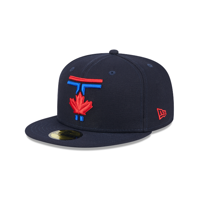 Toronto Blue Jays MLB New Era Men's Navy 59Fifty 2024 City Connect Fitted Hat