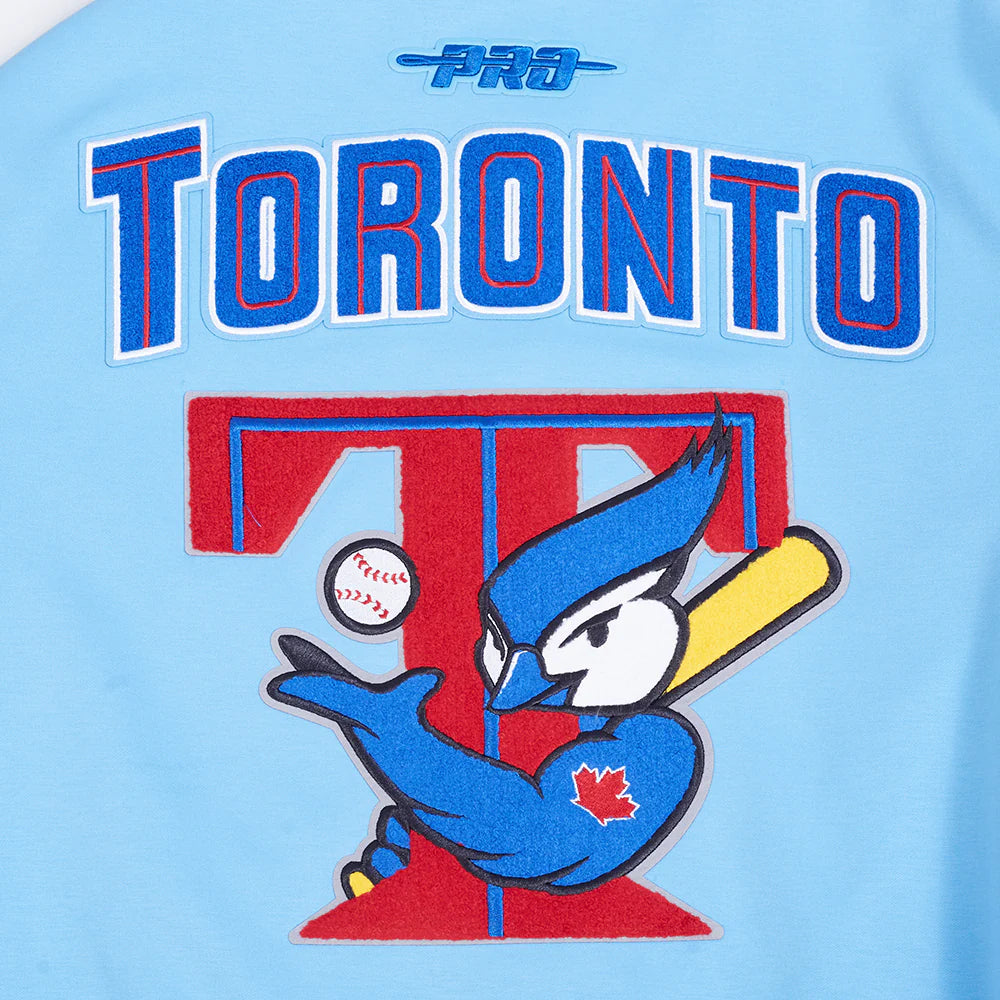 Toronto Blue Jays MLB Pro Standard Men's Light Blue Cooperstown Game Day Double Knit Jacket