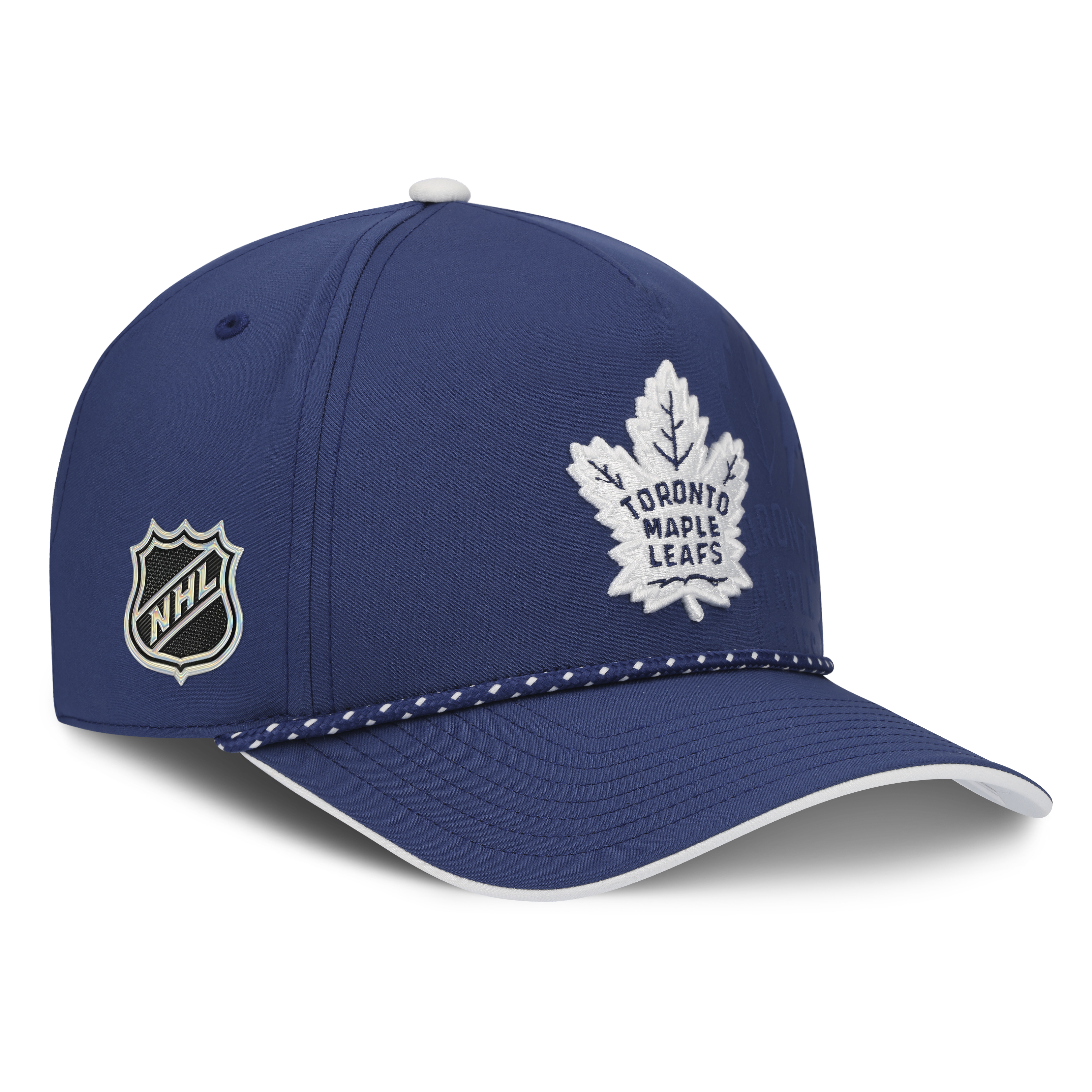 Toronto Maple Leafs NHL Fanatics Branded Men's Royal Blue 2026 Draft Authentic Pro A-Frame Adjustable Hat
