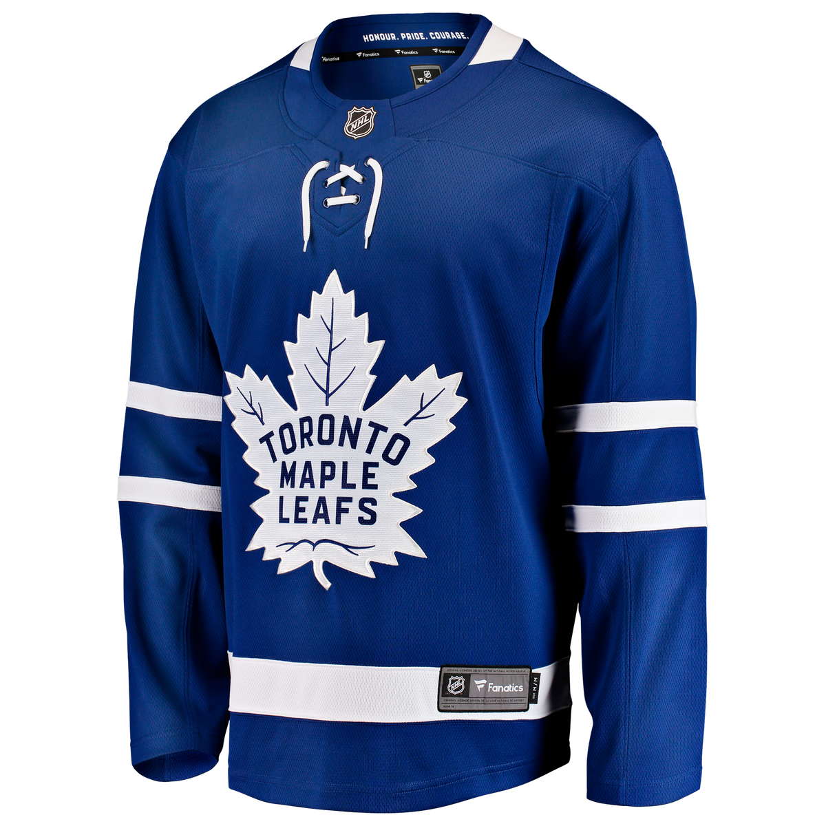 Maillot à domicile Breakaway bleu royal pour hommes de marque Fanatics LNH des Maple Leafs de Toronto