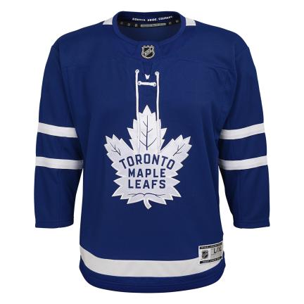 Maillot domicile bleu royal NHL Outerstuff pour enfant des Maple Leafs de Toronto