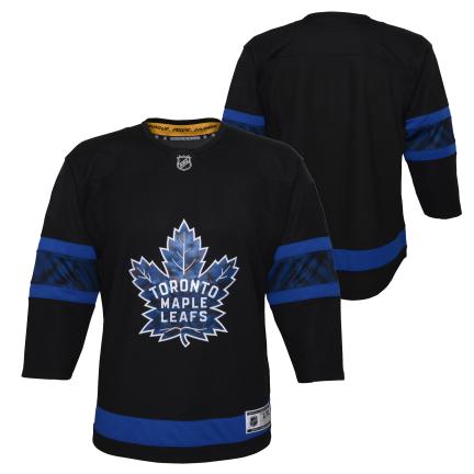 Maillot noir de troisième choix pour jeunes des Maple Leafs de Toronto, équipe de la LNH, Outerstuff