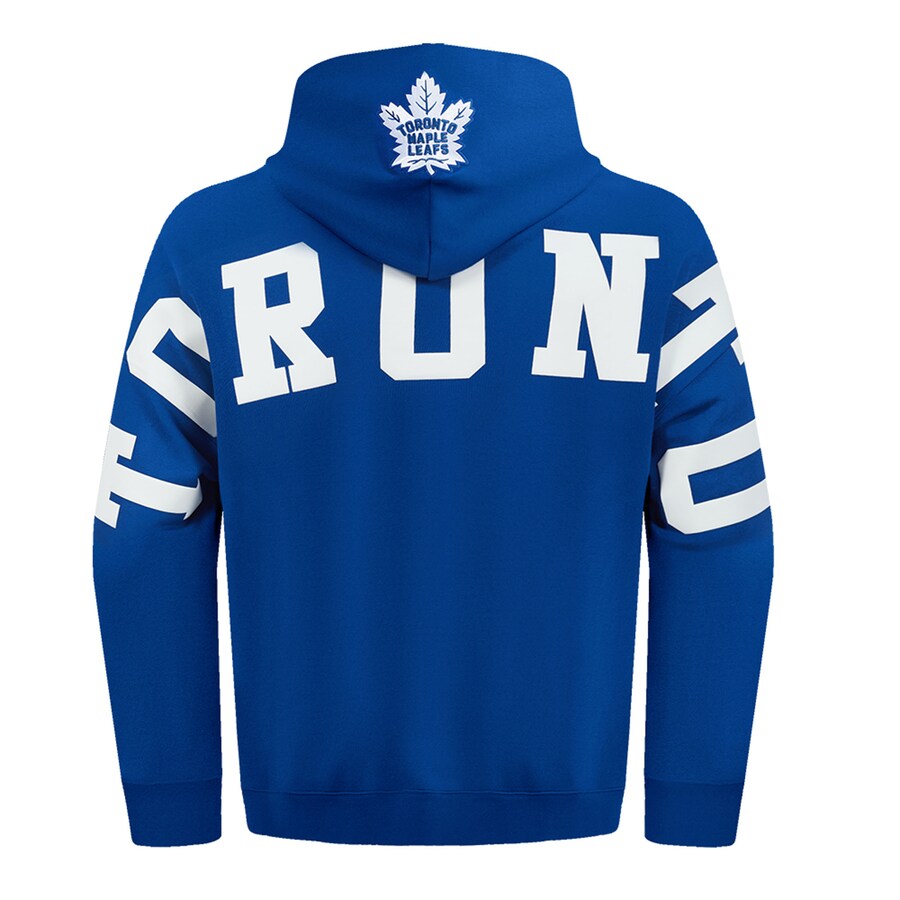 Sweat à capuche bleu royal Wingspan pour homme, NHL Pro Standard, des Maple Leafs de Toronto