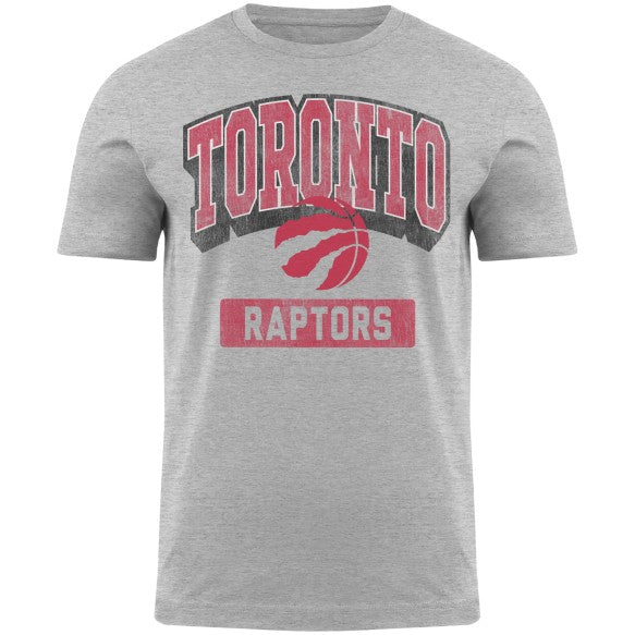 Toronto Raptors NBA Bulletin T-shirt Hudson athlétique gris pour hommes