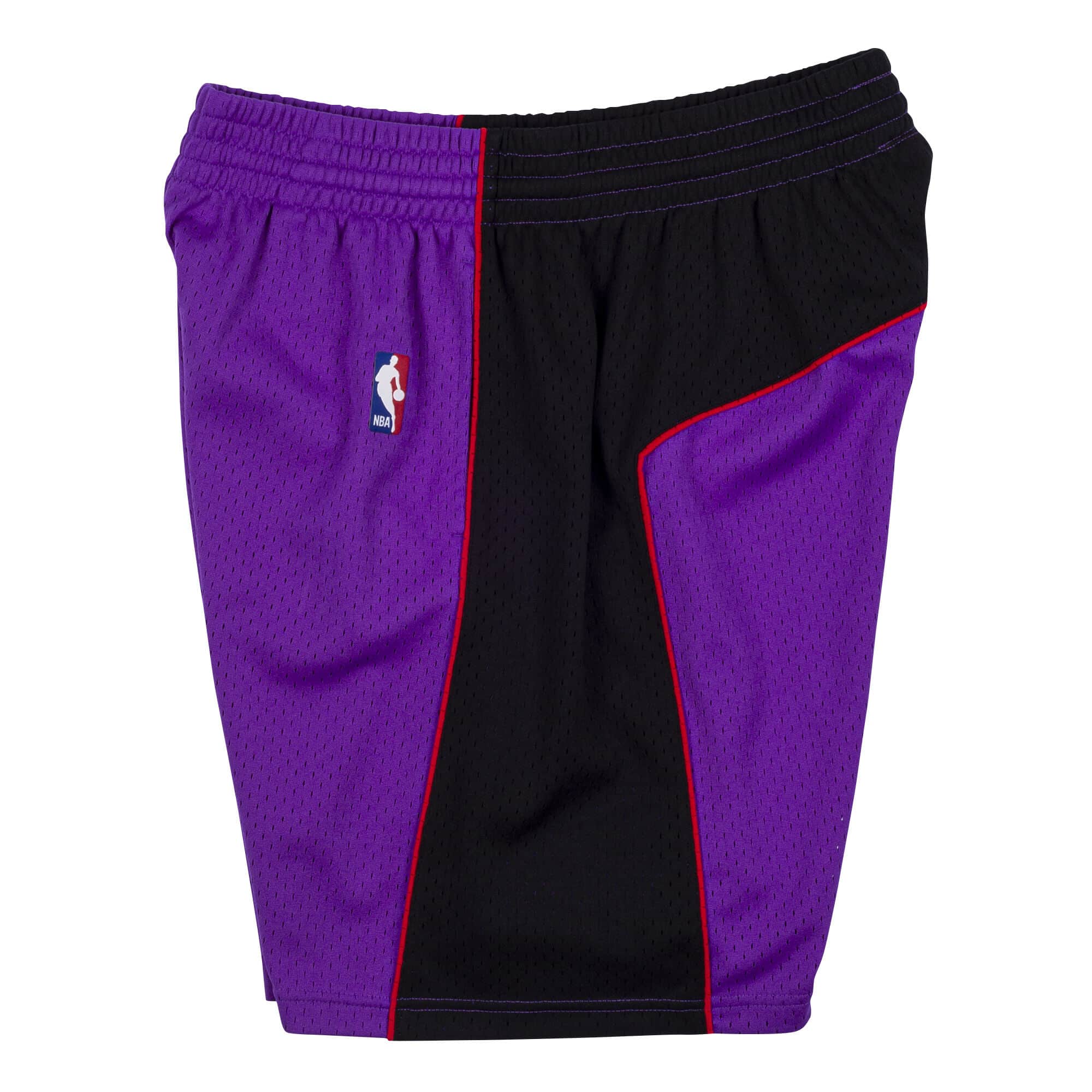 Toronto Raptors NBA Mitchell & Ness Men's Purple 1999-00 Hardwood Classics Swingman Shorts
