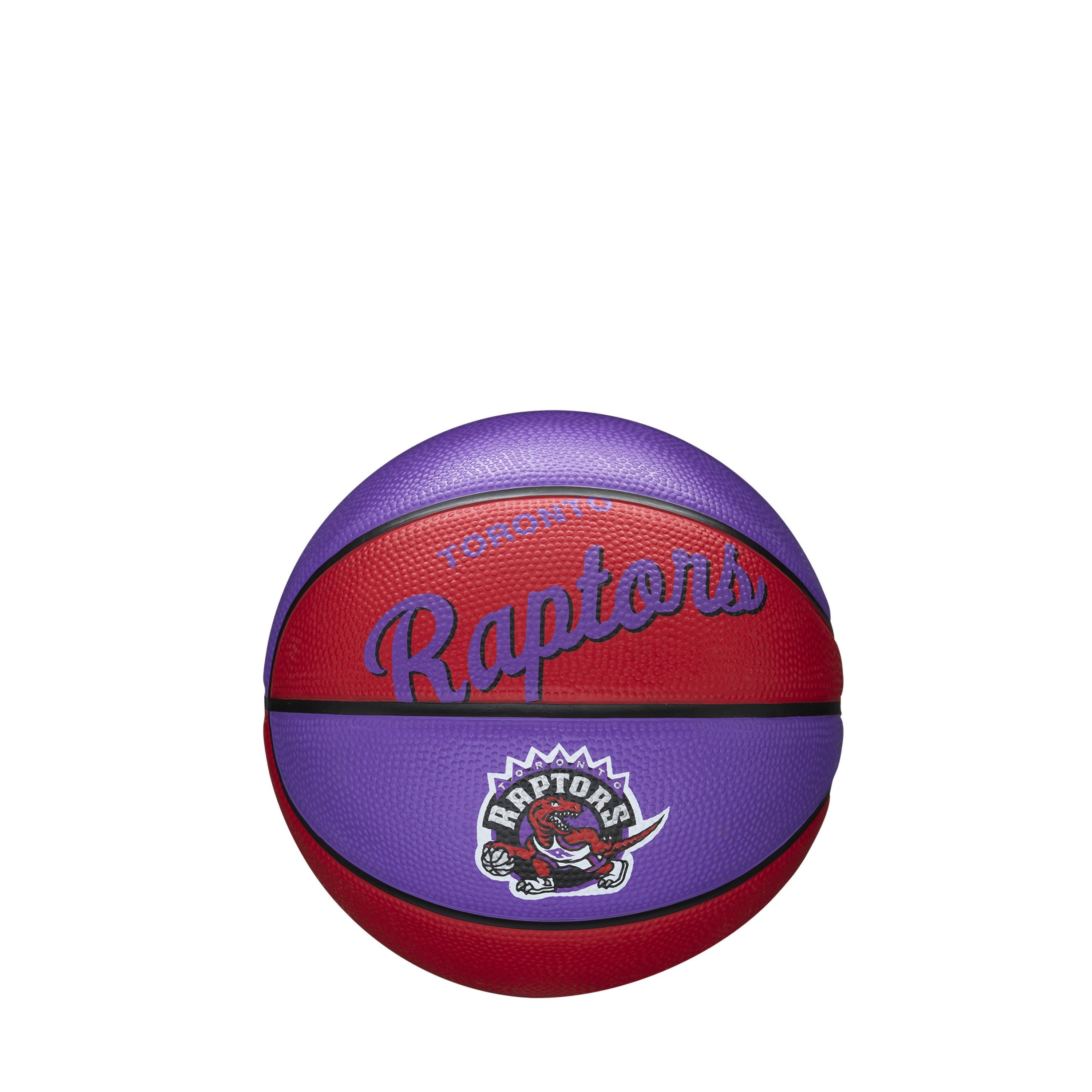 Ballon de basket rétro Wilson Hardwood Classics NBA Toronto Raptors
