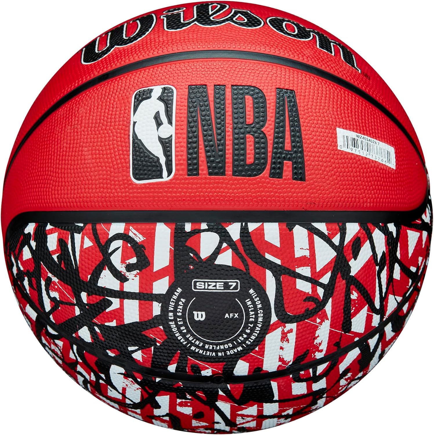 Basket-ball NBA Wilson Team Graffiti des Toronto Raptors