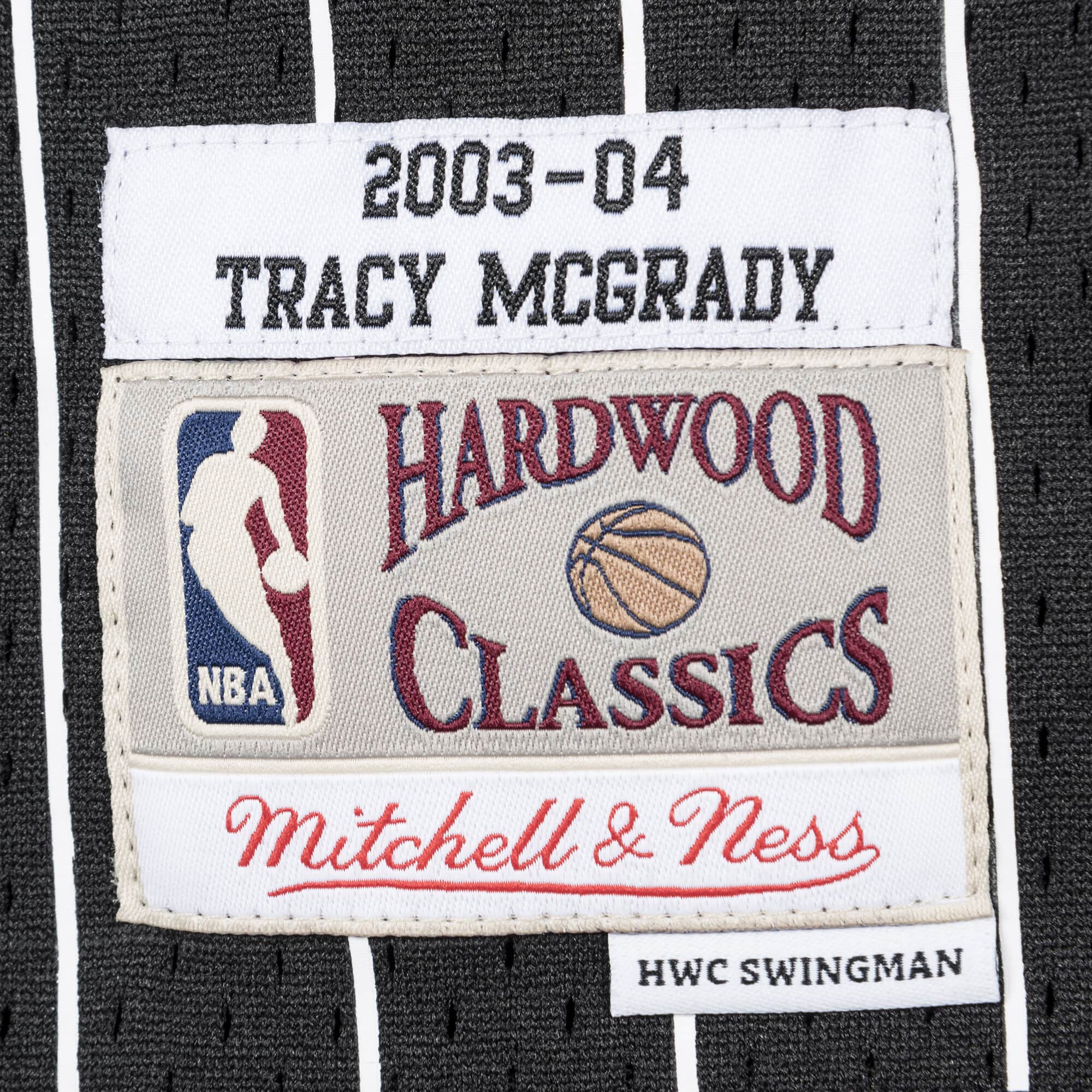 Tracy Mcgrady Orlando Magic NBA Mitchell & Ness Men's Black 2003-04 Hardwood Classics Swingman Jersey