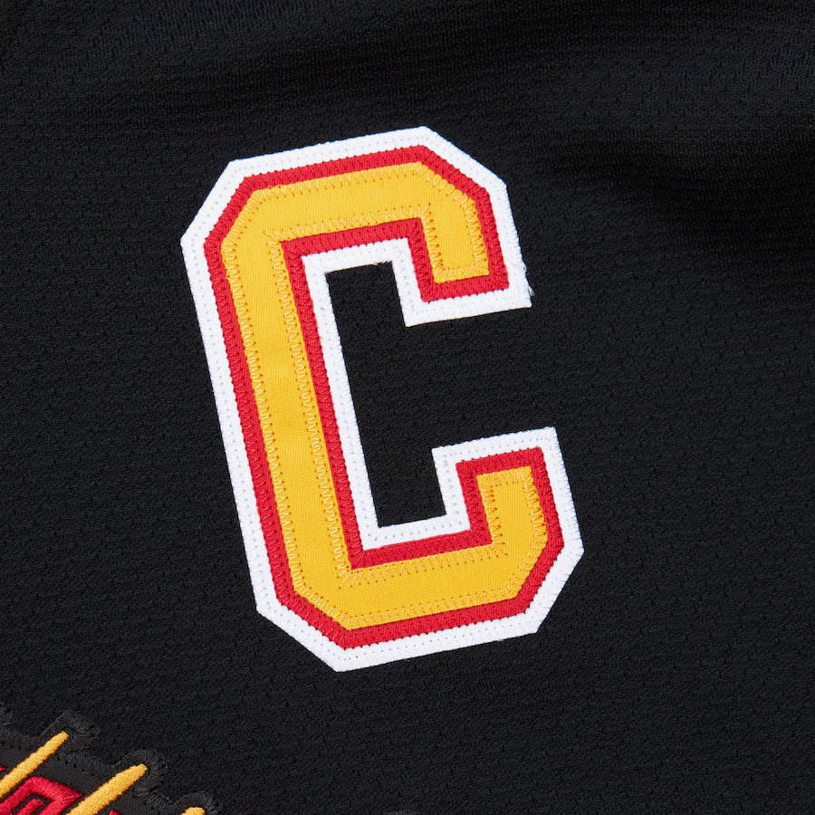 Maillot authentique Mitchell & Ness pour homme des Vancouver Canucks de la LNH, noir, 1994 Power Play, Trevor Linden