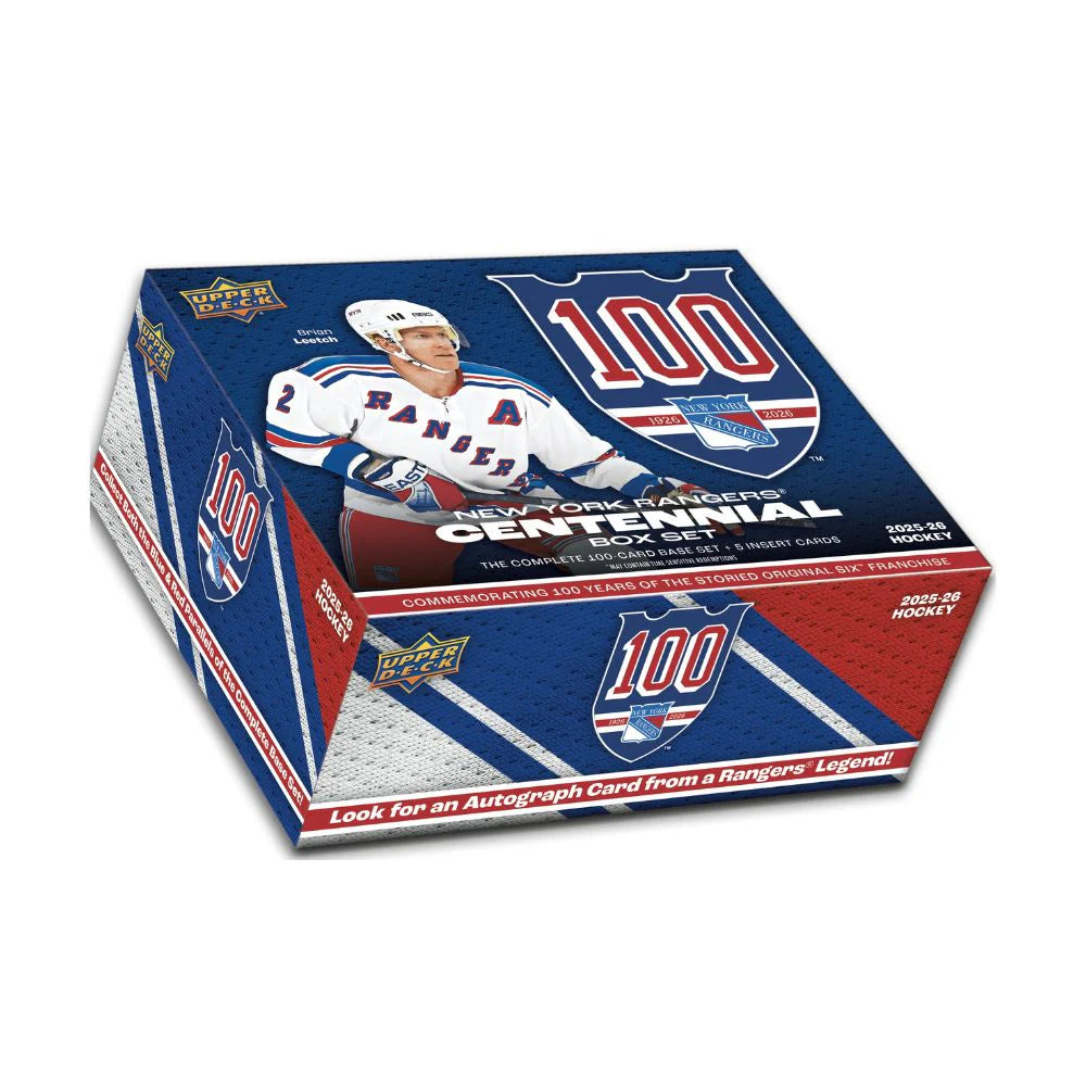 New York Rangers NHL Upper Deck 2026 Centennial Box Set