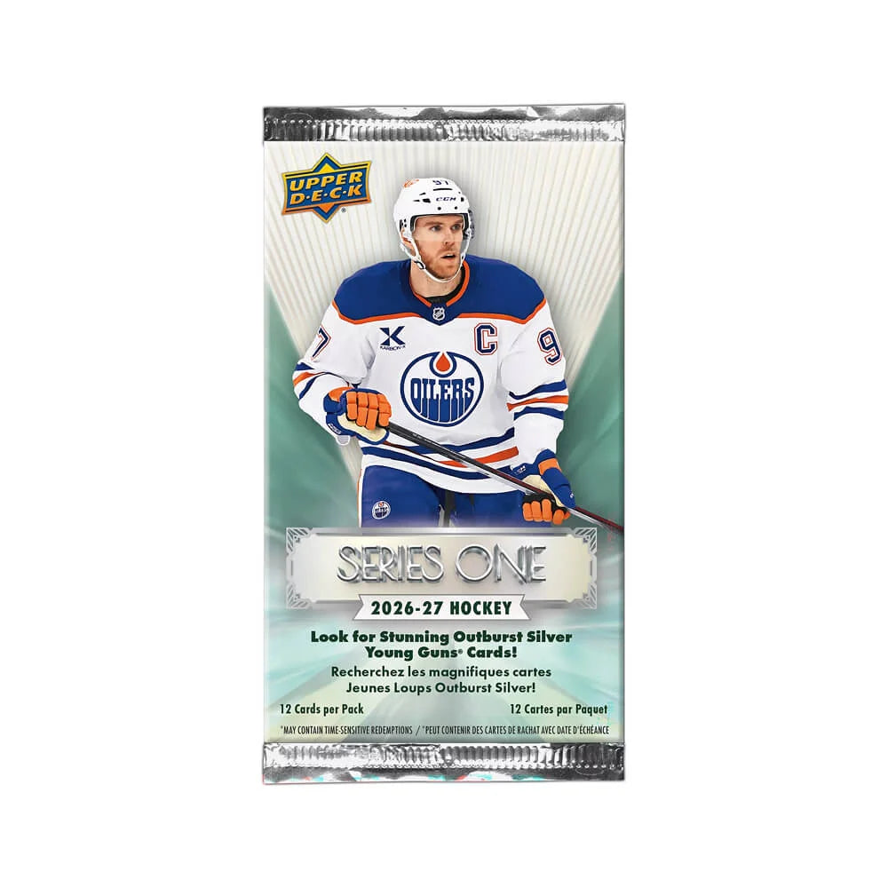 NHL Upper Deck 2026-2027 Hockey Cards Series 1 Blaster