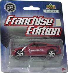 Montreal Canadiens NHL Upper Deck 1:64 Dodge Charger Diecast Car