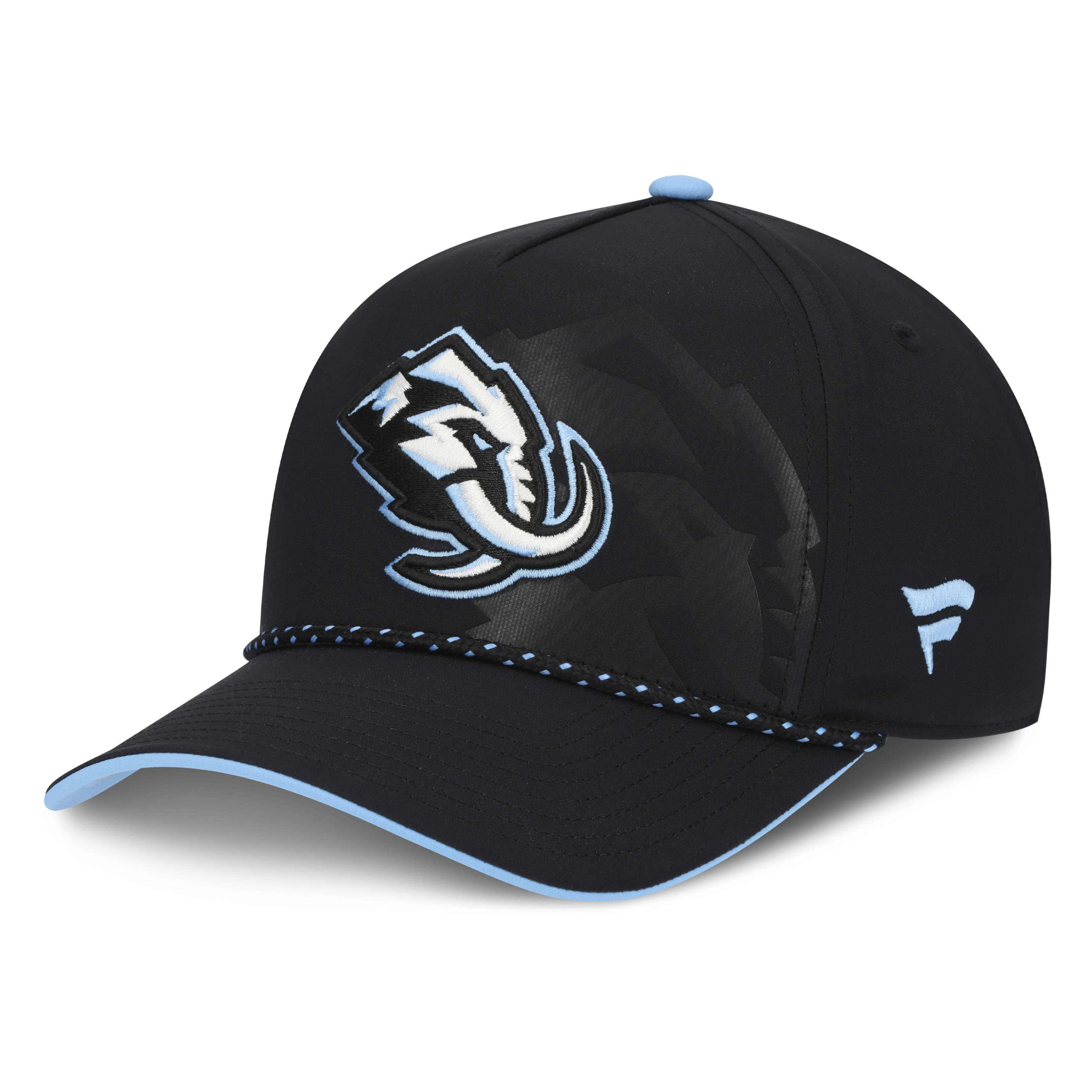 Utah Mammoth NHL Fanatics Branded Men's Black 2026 Draft Authentic Pro A-Frame Adjustable Hat