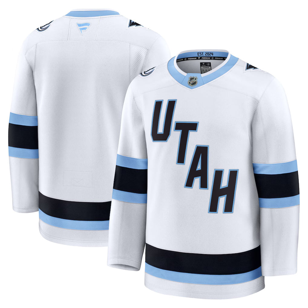 Maillot extérieur blanc premium pour homme Utah Mammoth NHL Fanatics Branded