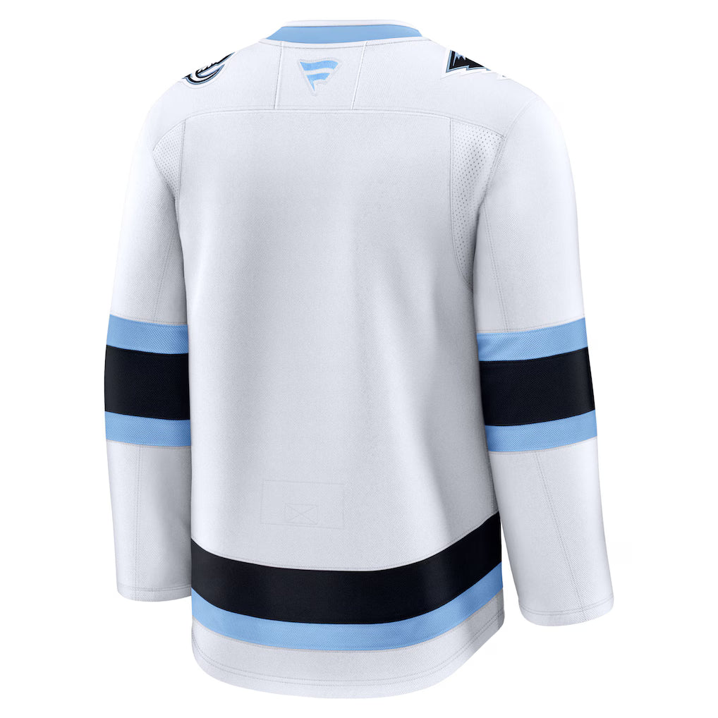 Utah Mammoth NHL Fanatics Branded Men's White Premium Away Jersey