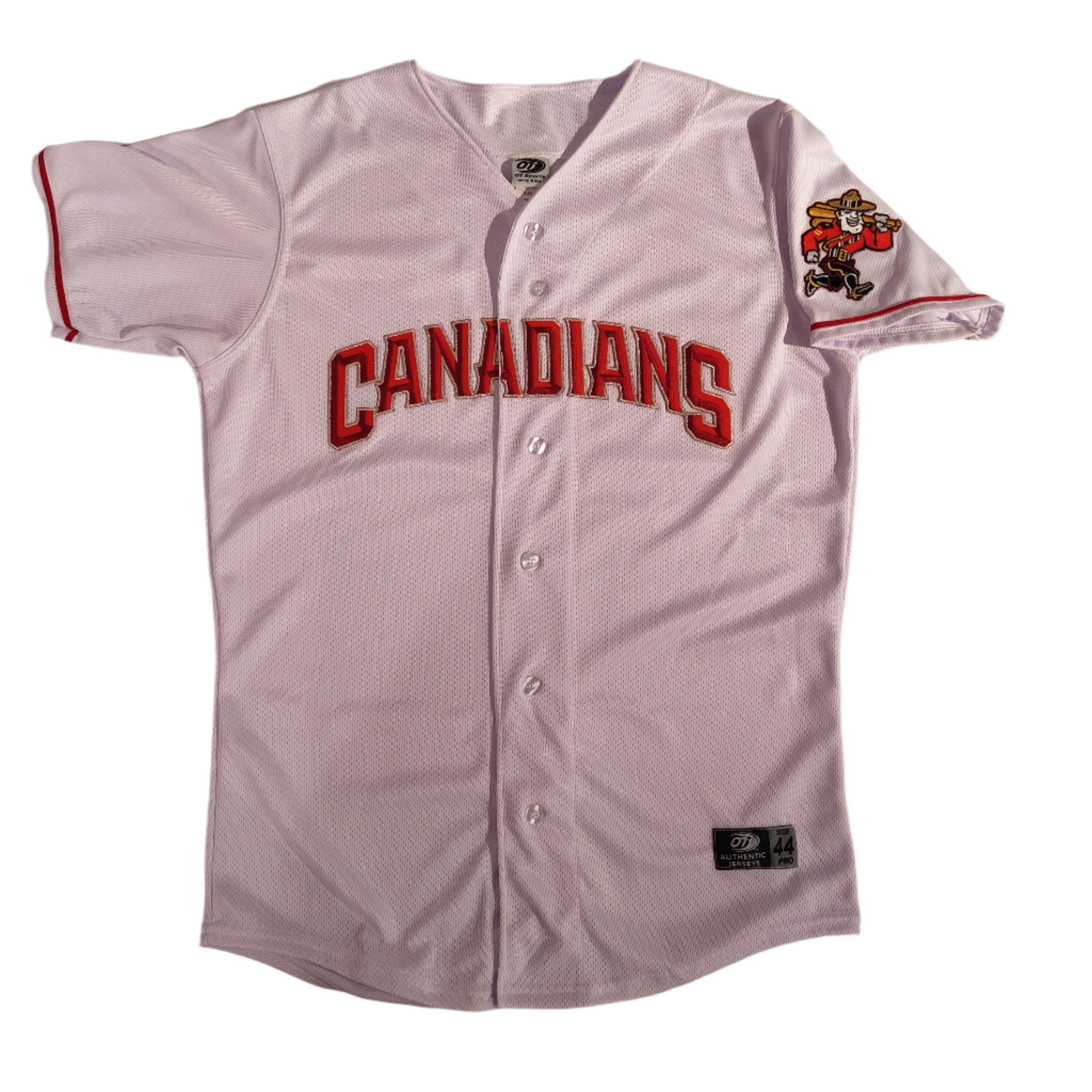 Vancouver Canadians MiLB OT Sports Men's White Authentic Jersey