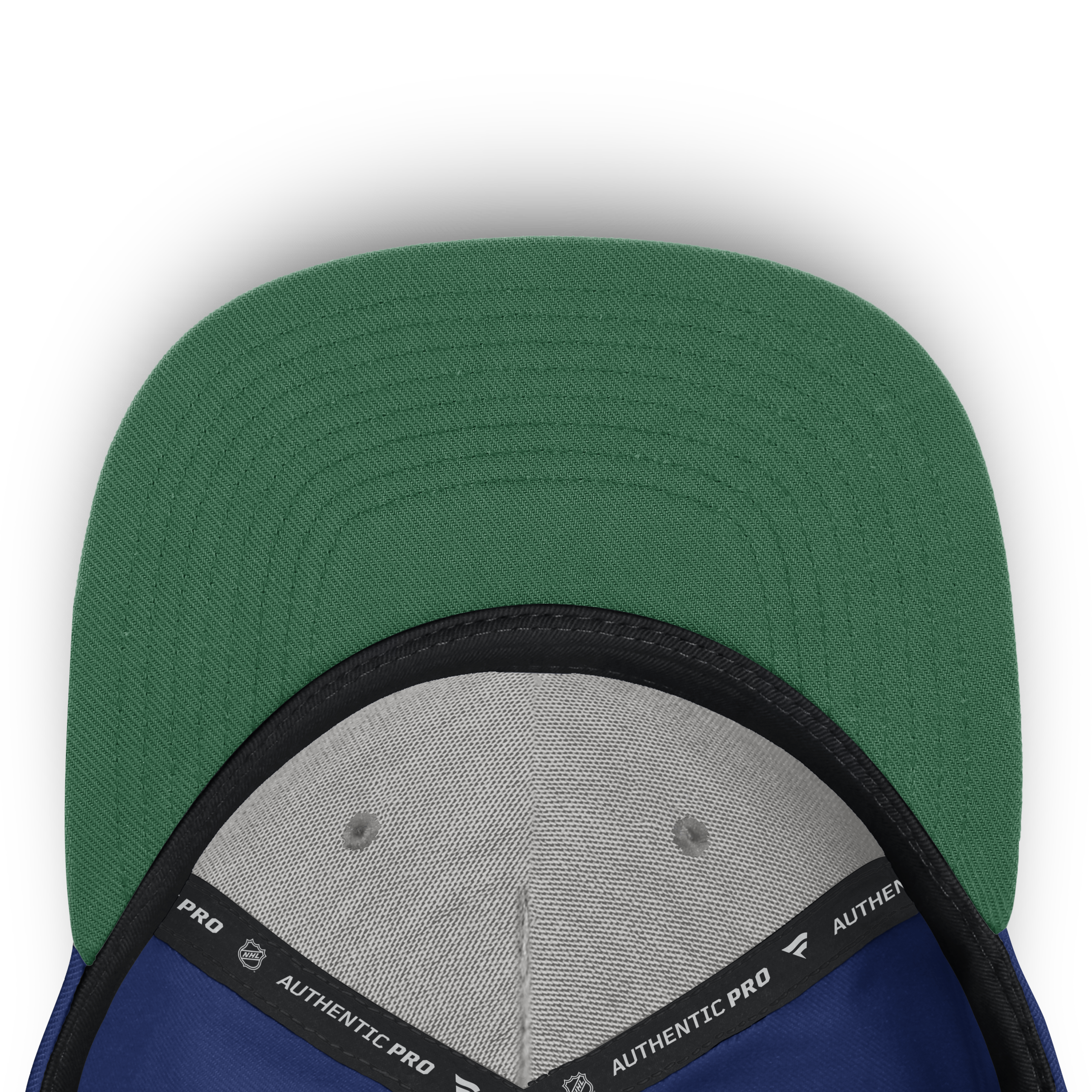 Vancouver Canucks NHL Fanatics Branded Men's Royal Blue 2026 Draft Authentic Pro A-Frame Adjustable Hat