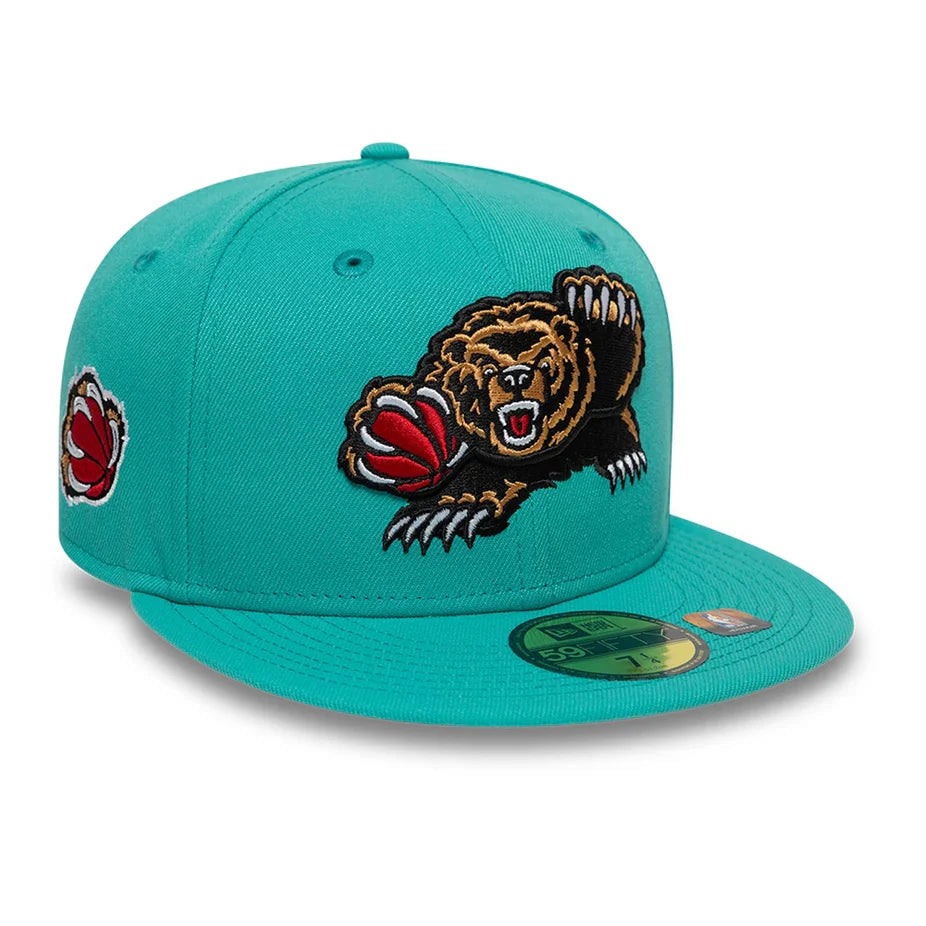 Vancouver Grizzlies NBA New Era Men's Teal 59Fifty Hardwood Classics Fitted Hat