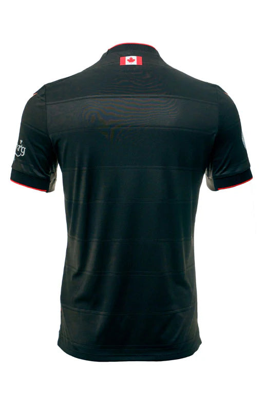 Vancouver FC CPL Macron Men's Black 2025/26 Primary Match Jersey