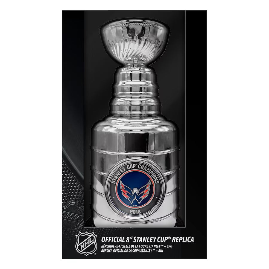 Réplique du trophée des champions de la Coupe Stanley NHL TSV 8" des Capitals de Washington