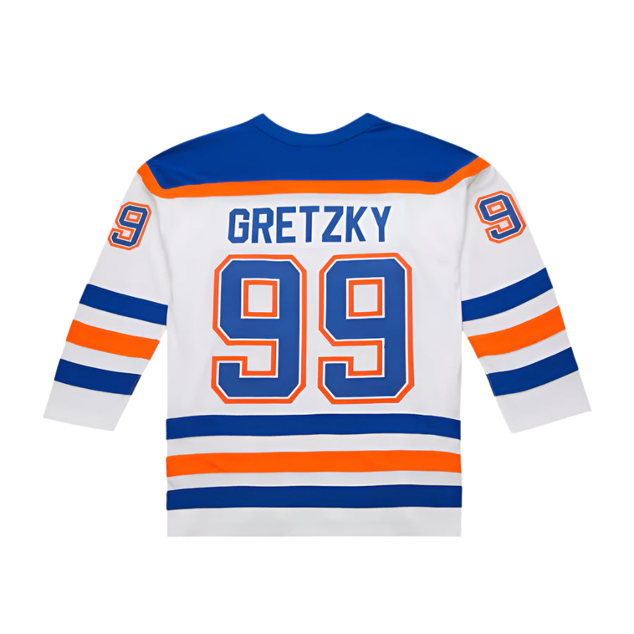 Wayne Gretzky Edmonton Oilers NHL Mitchell & Ness Men's White 1986 Power Play Authentic Jersey