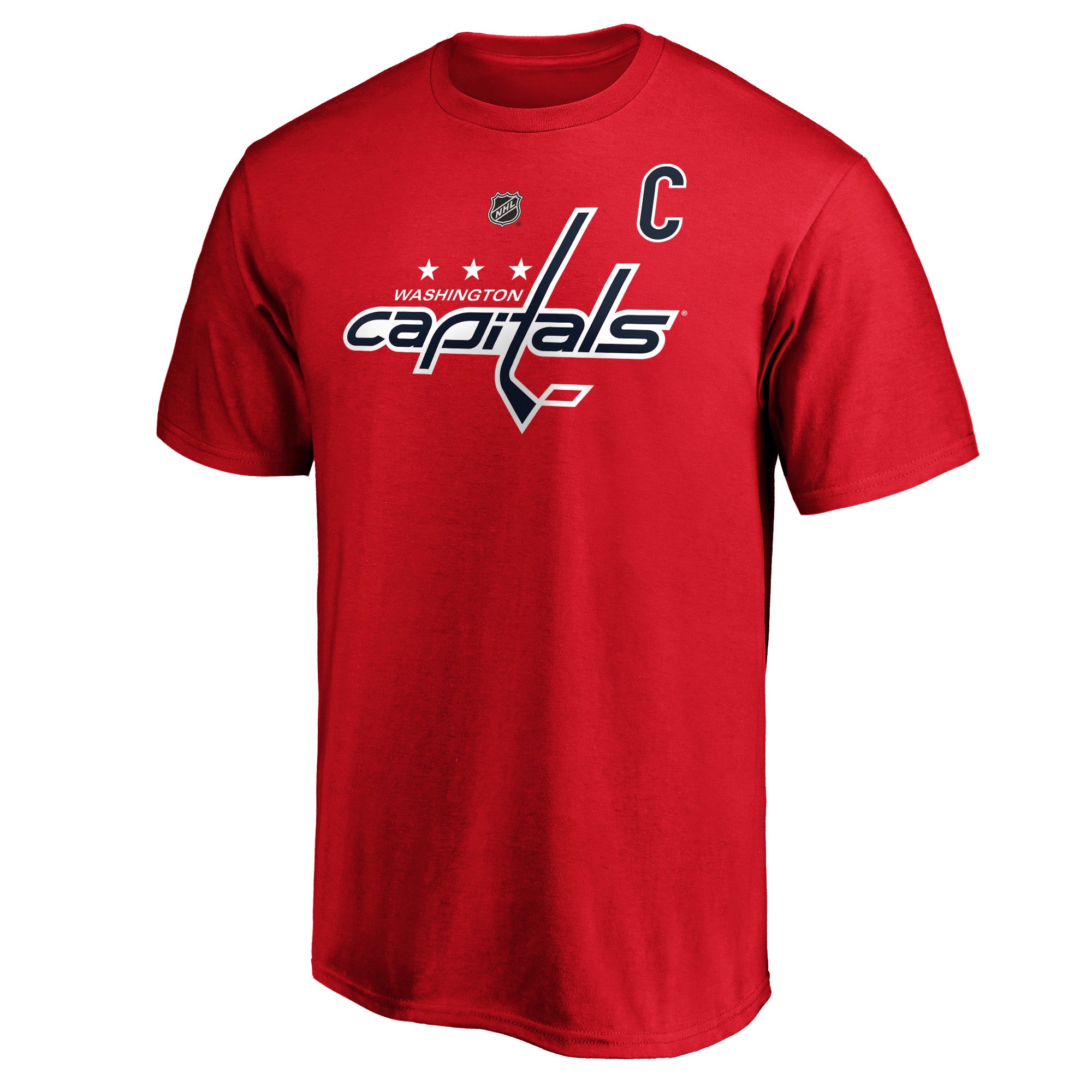 Alexander Ovechkin Washington Capitals NHL Fanatics Branded Men's Red Authentic T-Shirt