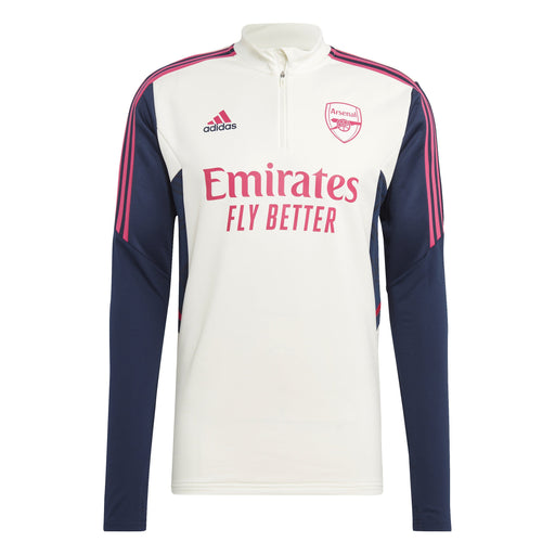 Arsenal FC EPL Adidas Men's Off-White Condivo 22 Training Long-sleeve Shirt