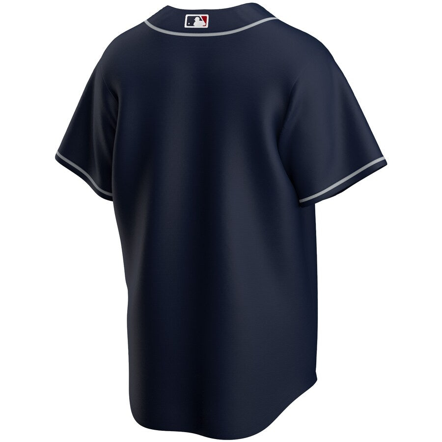 Atlanta Braves MLB Nike Men's Navy Alternate Replica Jersey