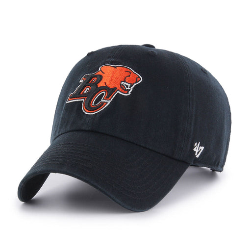 B.C Lions CFL 47 Brand Men's Black Clean up Adjustable Hat