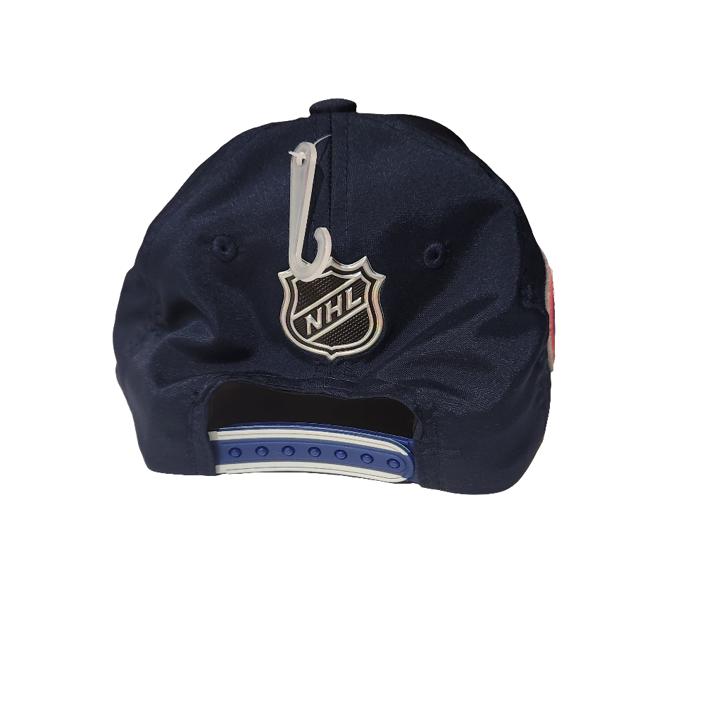 Montreal Canadiens NHL Fanatics Branded Youth Navy 2025 Draft Podium Authentic Pro Hat