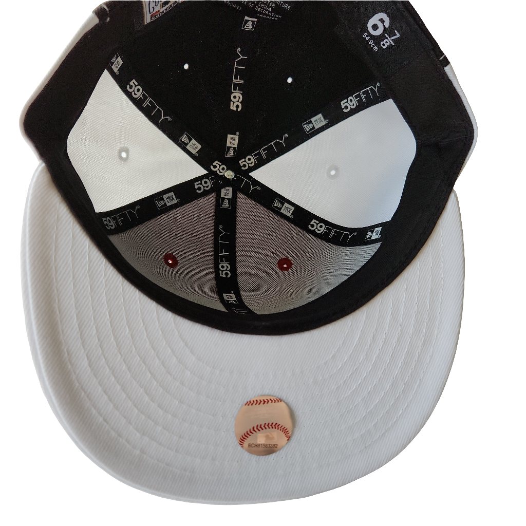 Casquette ajustée 59Fifty Cooperstown des Expos de Montréal New Era rouge/blanc pour hommes