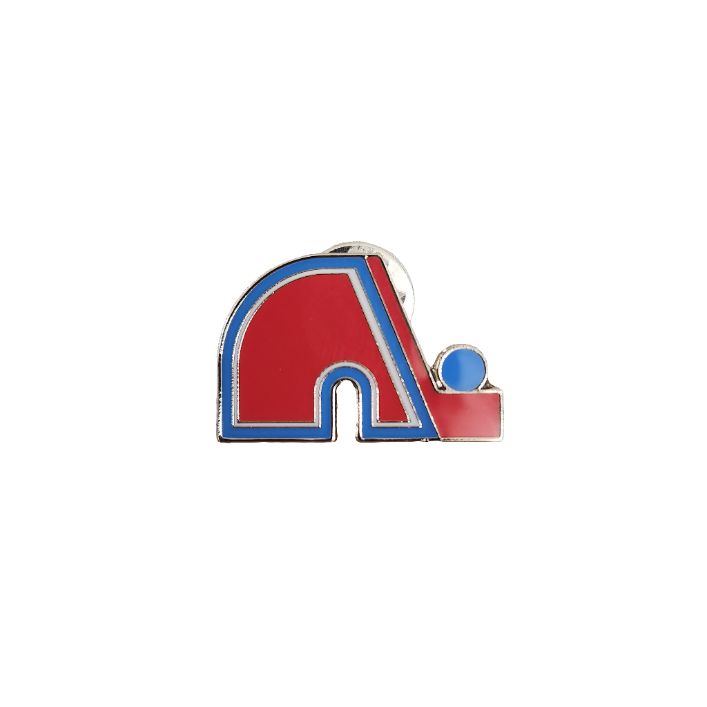 Épinglette avec logo de l'équipe TSV des Nordiques de Québec de la LNH