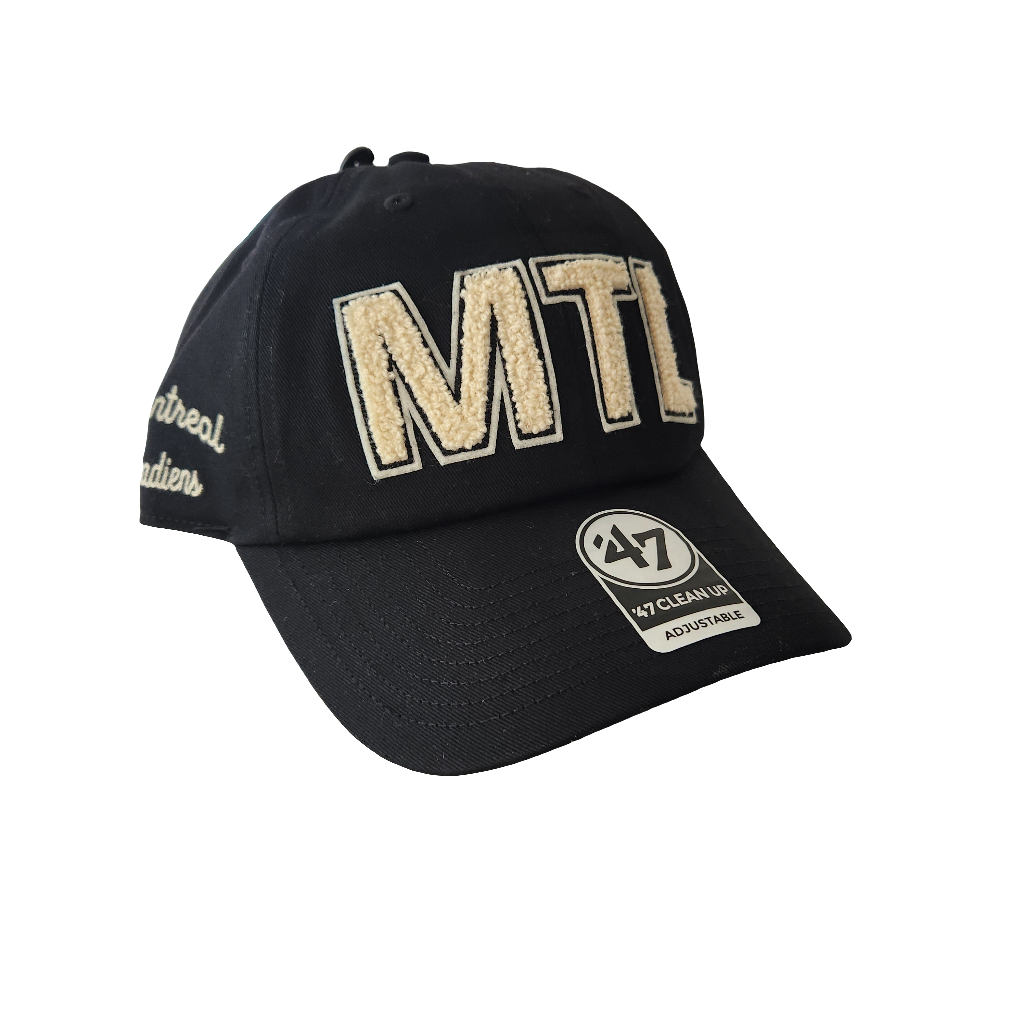 Casquette ajustable noire Zoey 47 Brand des Canadiens de Montréal (NHL)